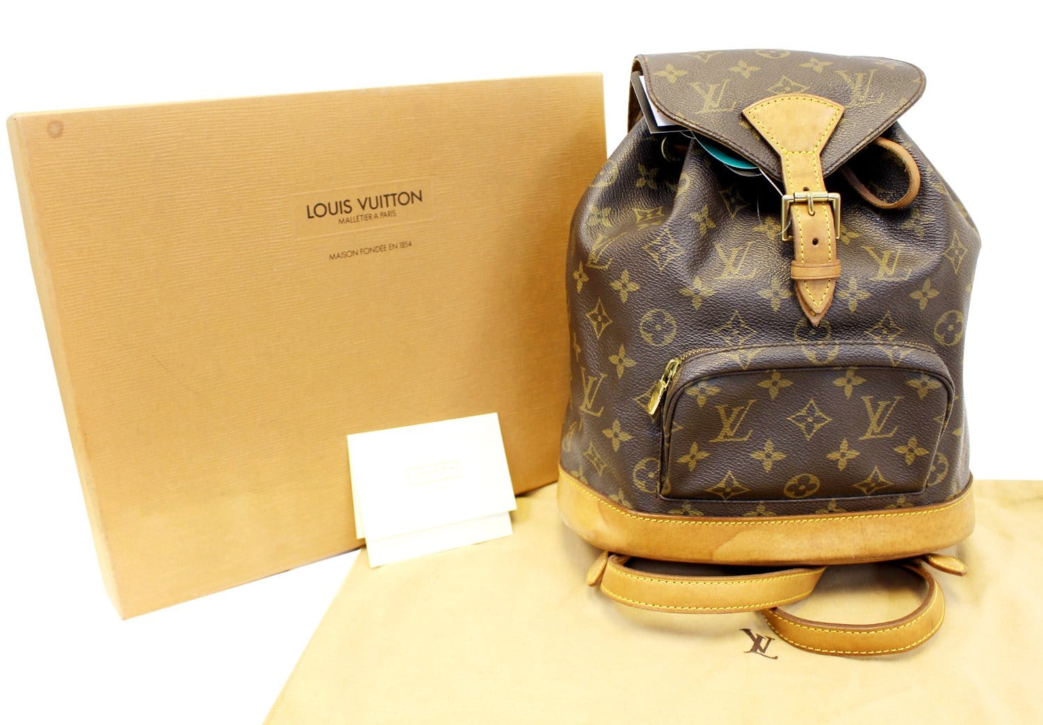 louis vuitton maison fondee en 1854 backpack