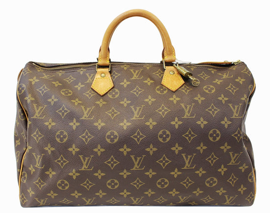 Authentic Louis Vuitton Speedy 40 Monogram Handbag for Sale in