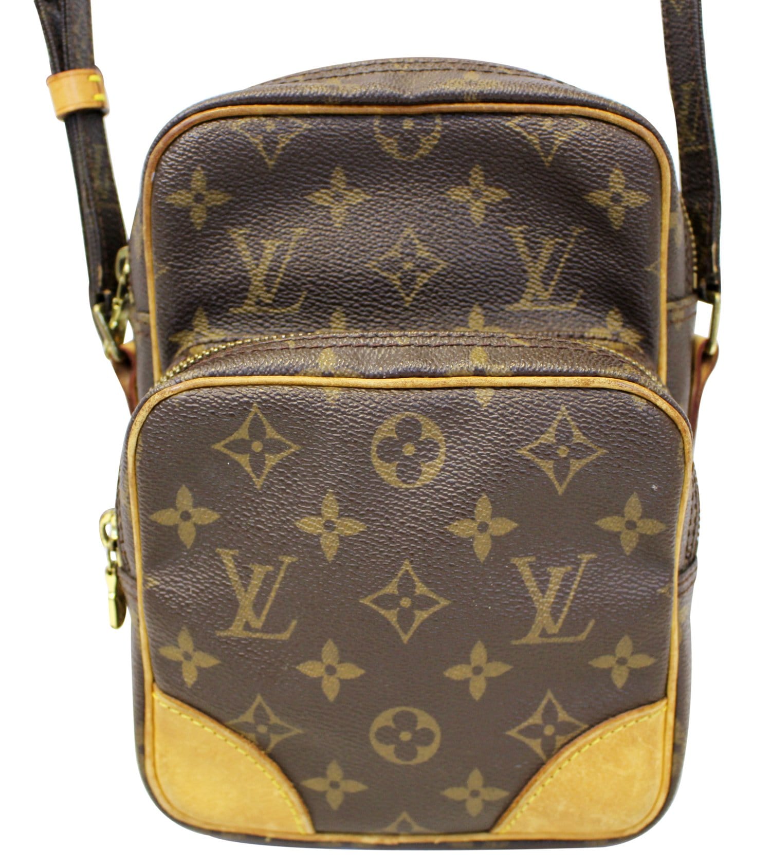 LOUIS VUITTON Monogram Canvas e Crossbody Bag CC443