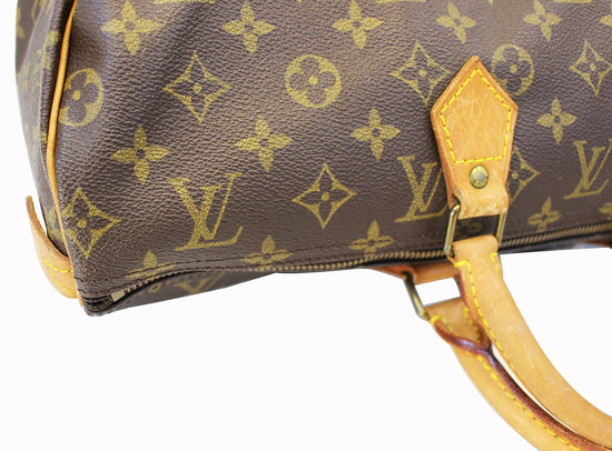 Louis Vuitton Pre-loved LOUIS VUITTON speedy 40 monogram Handbag PVC  leather Brown 2023, Buy Louis Vuitton Online