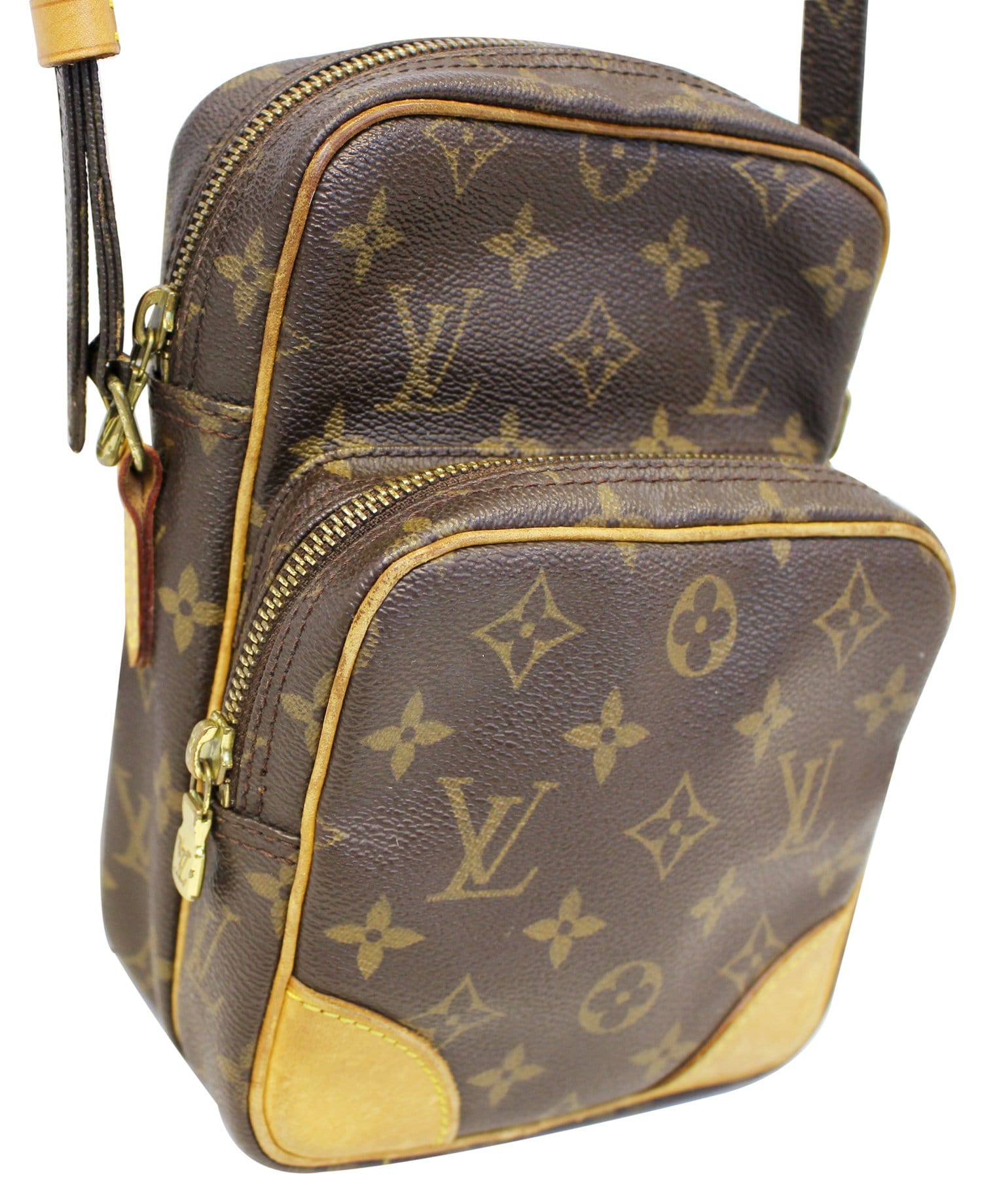 LOUIS VUITTON Monogram Canvas Amazone Crossbody Bag CC443