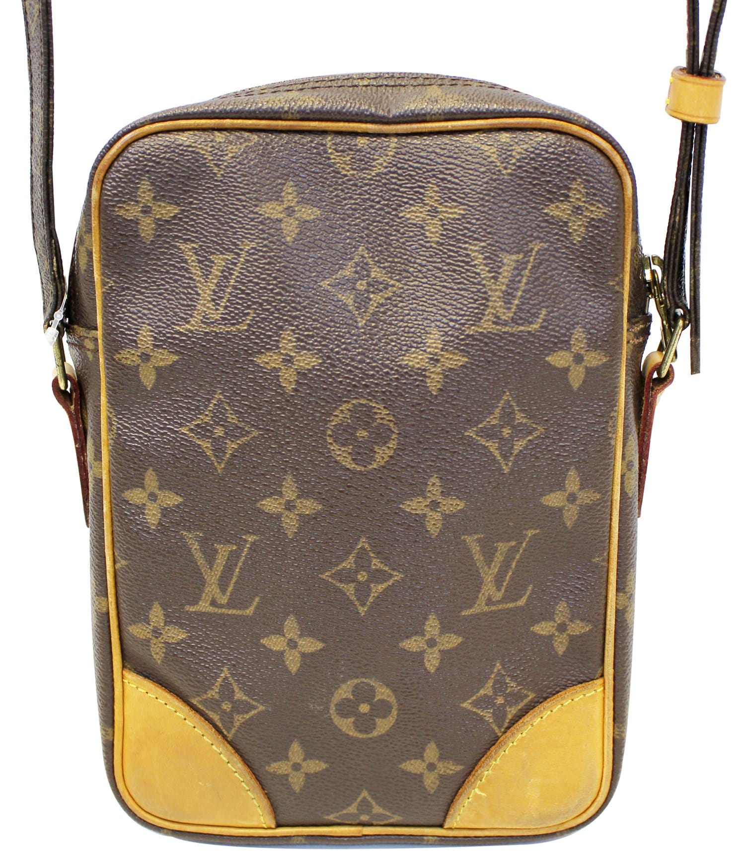 Louis+Vuitton+Passy+Shoulder+Bag+Brown+Canvas+Coated+Monogram for sale  online