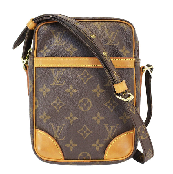 Authentic LOUIS VUITTON Monogram Canvas Danube Crossbody Bag E3427