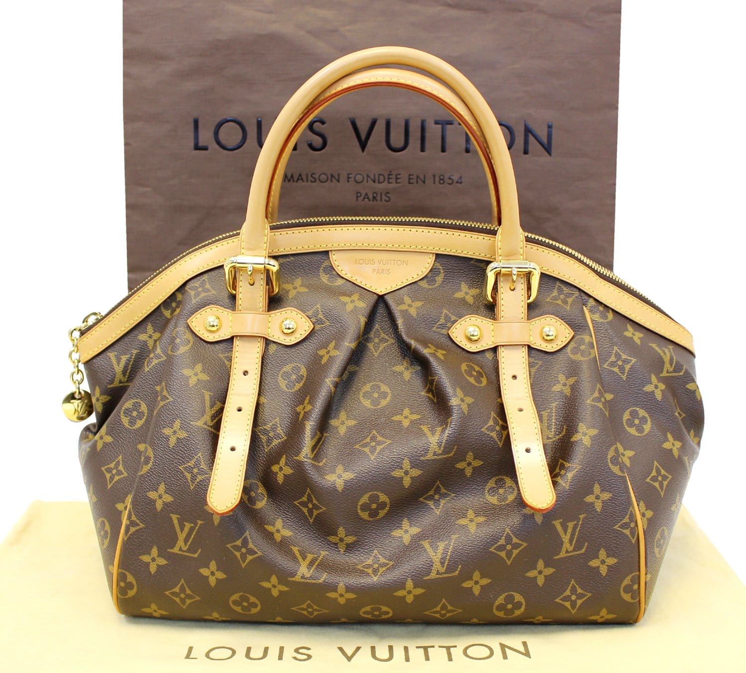 Louis Vuitton Tivoli GM Monogram Handbag Purse