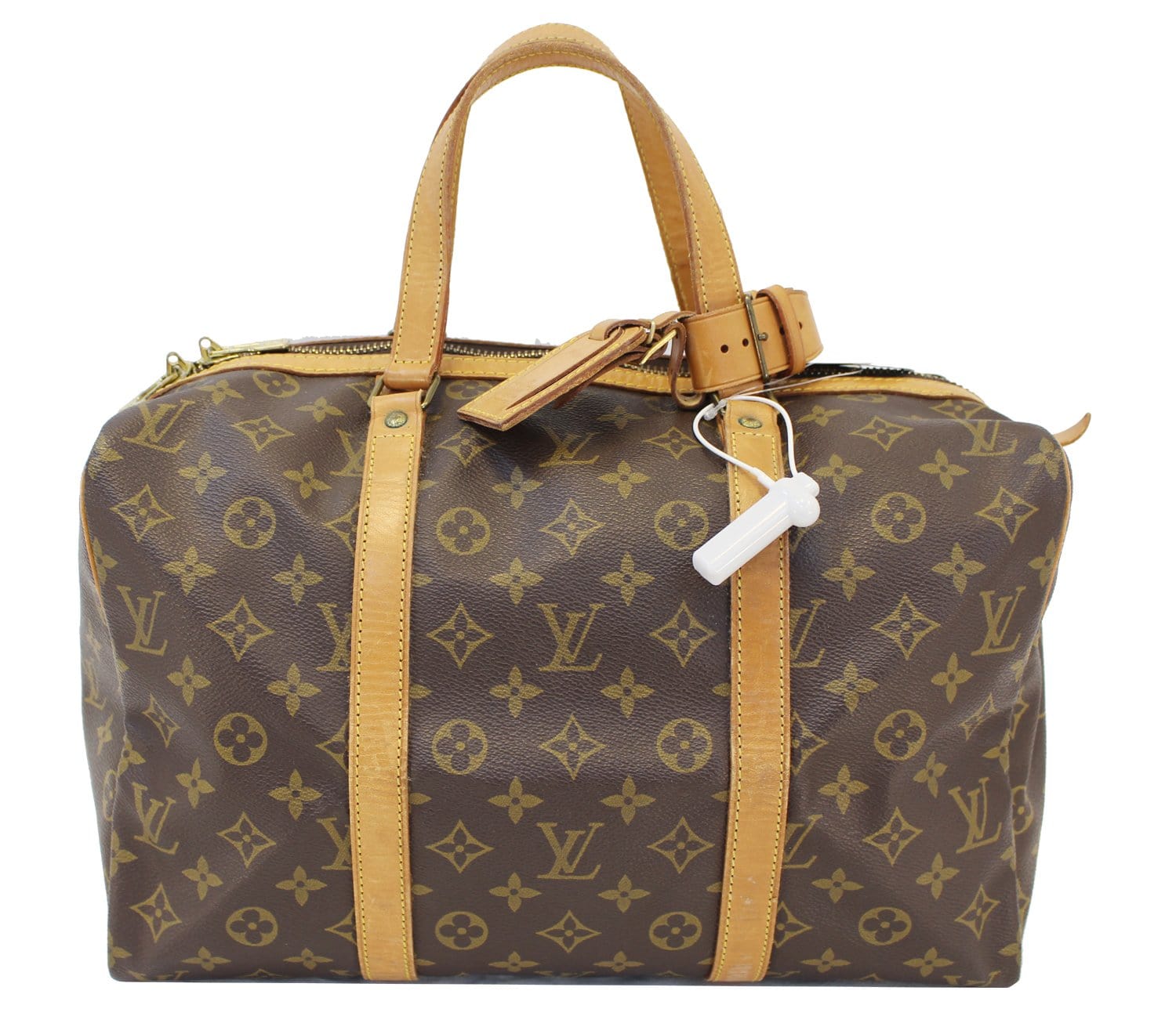 Authentic Vintage Louis Vuitton Monogram Speedy 35 Satchel Boston Bag