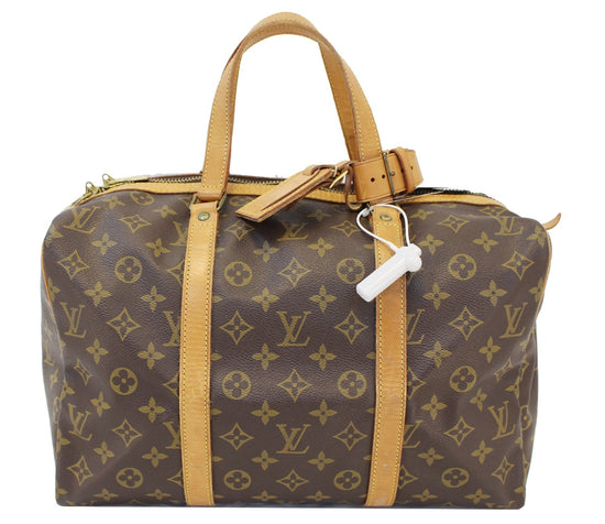 Louis Vuitton, Bags, 59 Authentic Louis Vuitton Sac Souple 35 Travel  Duffle Bag Monogram