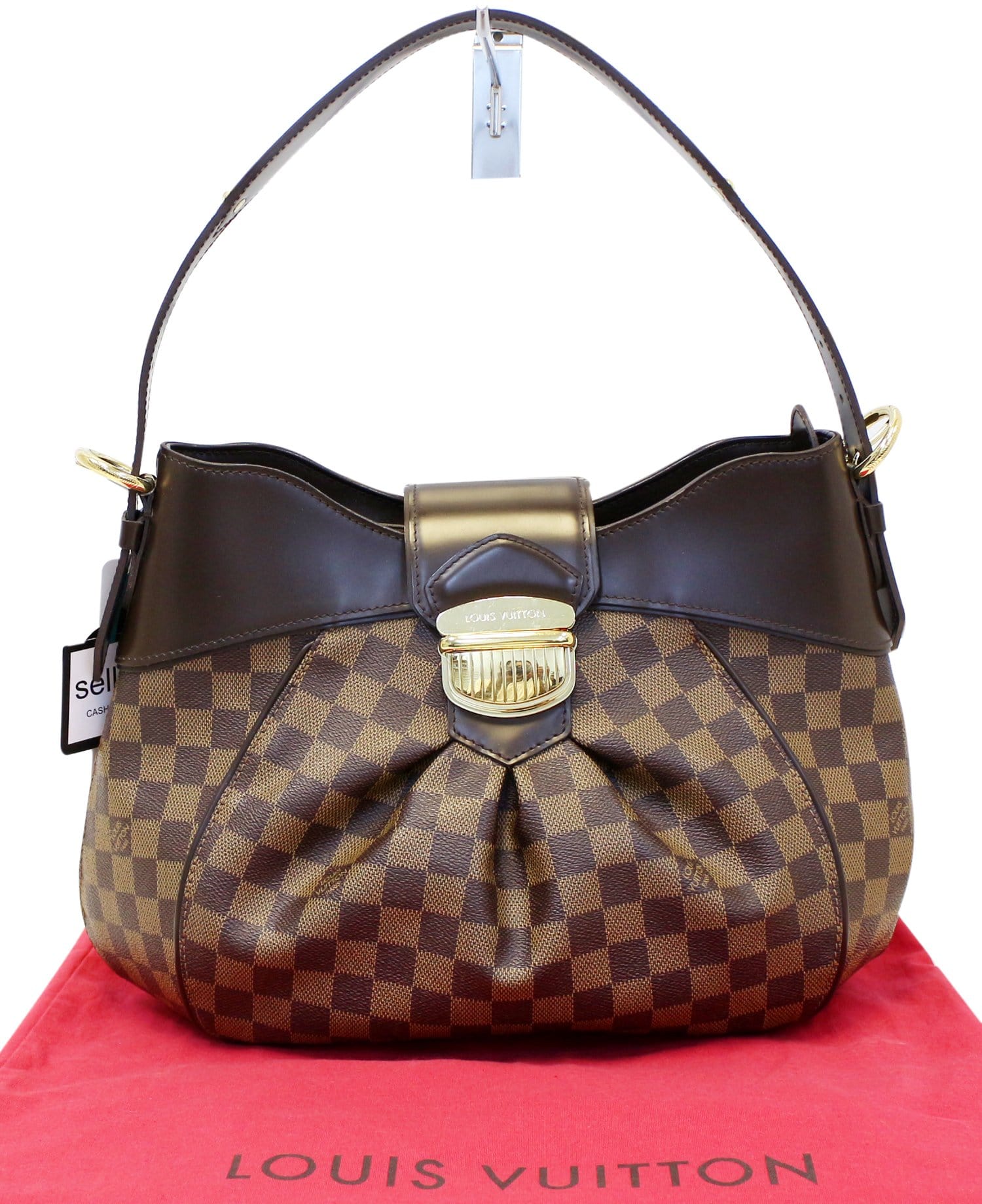 LOUIS VUITTON DAMIER EBENE SISTINA MM $1,295.00 Condition