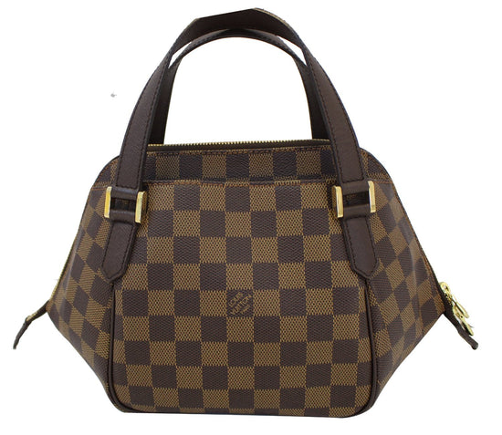 Auth Louis Vuitton Damier Ebene Belem PM N51173 Hand bag 0B270190n