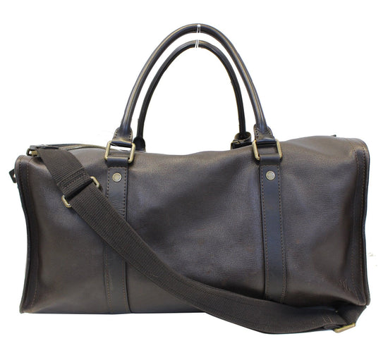 Pochette cosmétique patent leather travel bag Louis Vuitton Brown