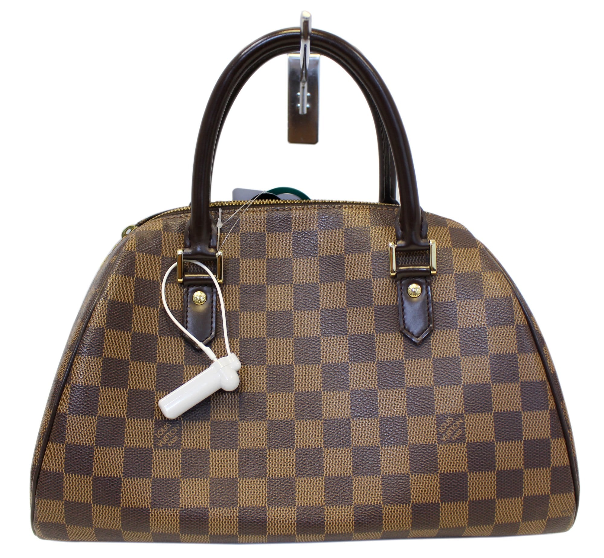 Louis Vuitton Brown, Pattern Print Damier Ebene Caissa mm