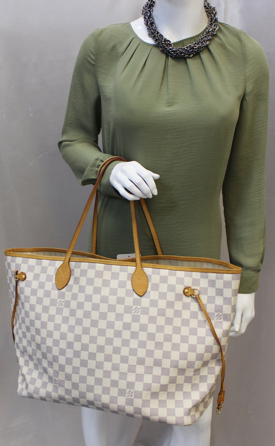 LOUIS VUITTON Damier Azur Neverfull GM 1291805