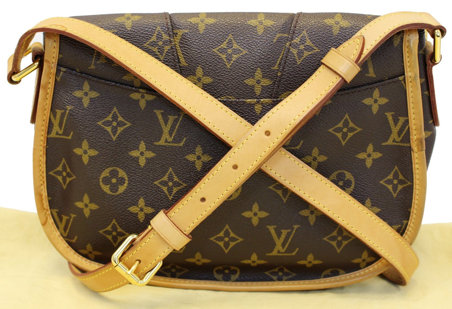 LOUIS VUITTON Monogram Canvas Menilmontant PM Shoulder Crossbody Bag