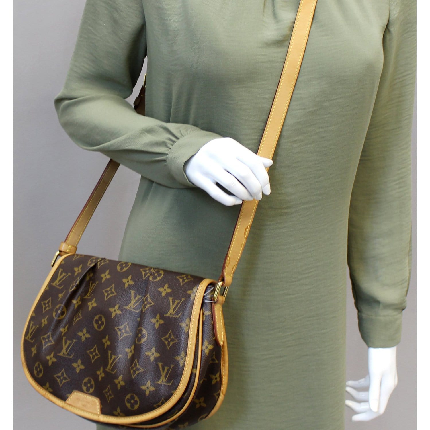 Louis Vuitton Monogram Canvas Menilmontant MM Bag Louis Vuitton