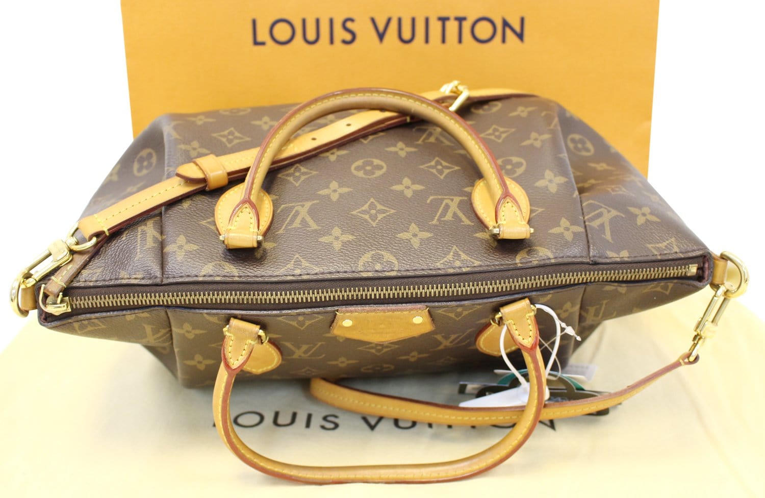 LOUIS VUITTON Monogram Canvas Turenne MM 2 Way Shoulder Handbag