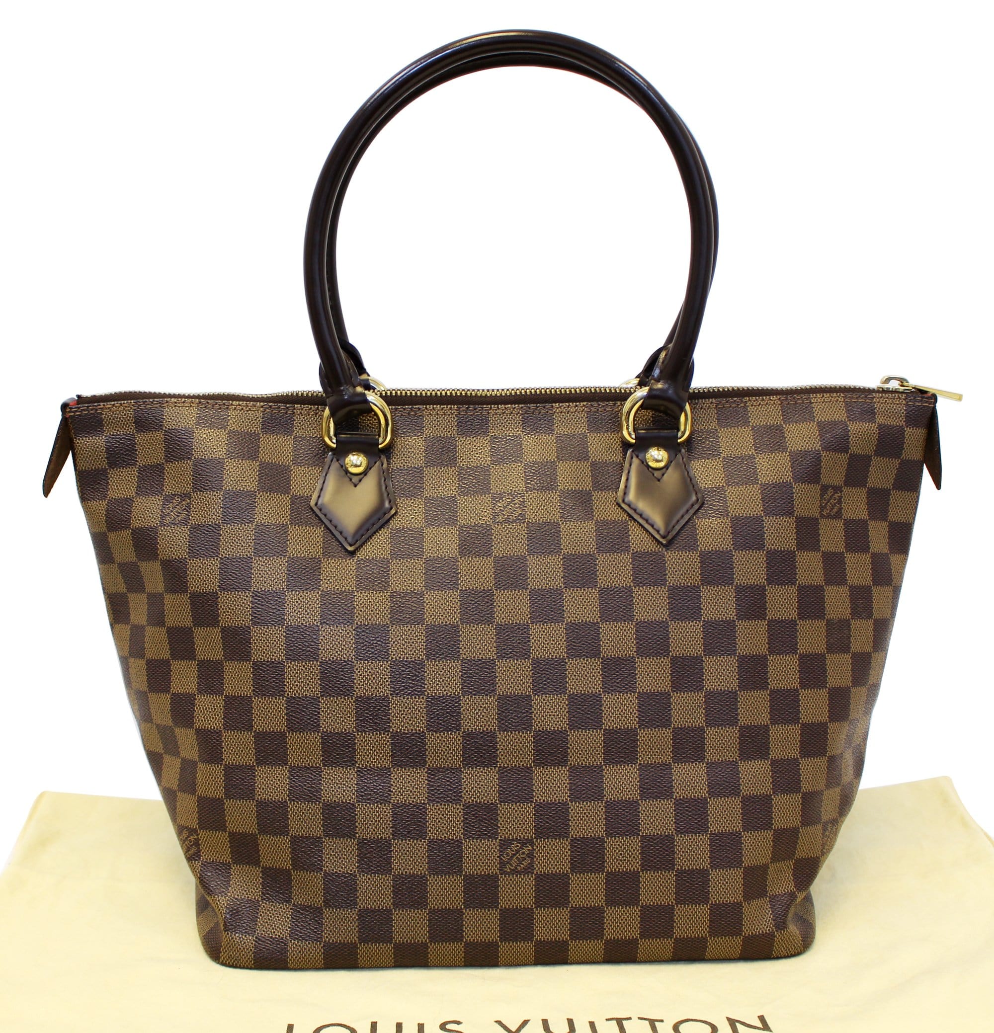 LOUIS VUITTON Saleya MM Damier Ebene Shoulder Bag