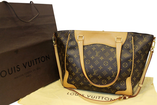 LOUIS VUITTON ESTRELA MM NM MONOGRAM CANVAS SHOULDER BAG BROWN-DD5725 