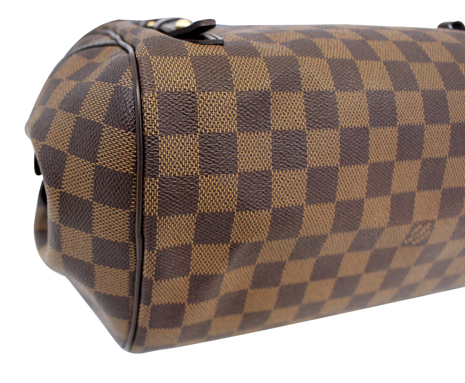 LOUIS VUITTON Damier Ebene Rivington GM Shoulder Bag