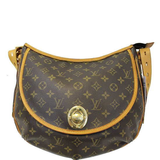 Louis+Vuitton+Tulum+Shoulder+Bag+GM+Brown+Canvas+Monogram for sale