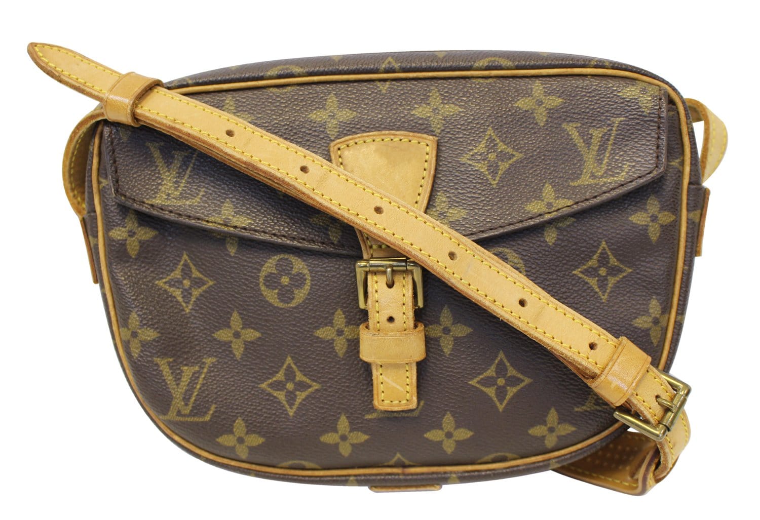 Louis Vuitton Monogram Leather Jeune Fille Crossbody Bag