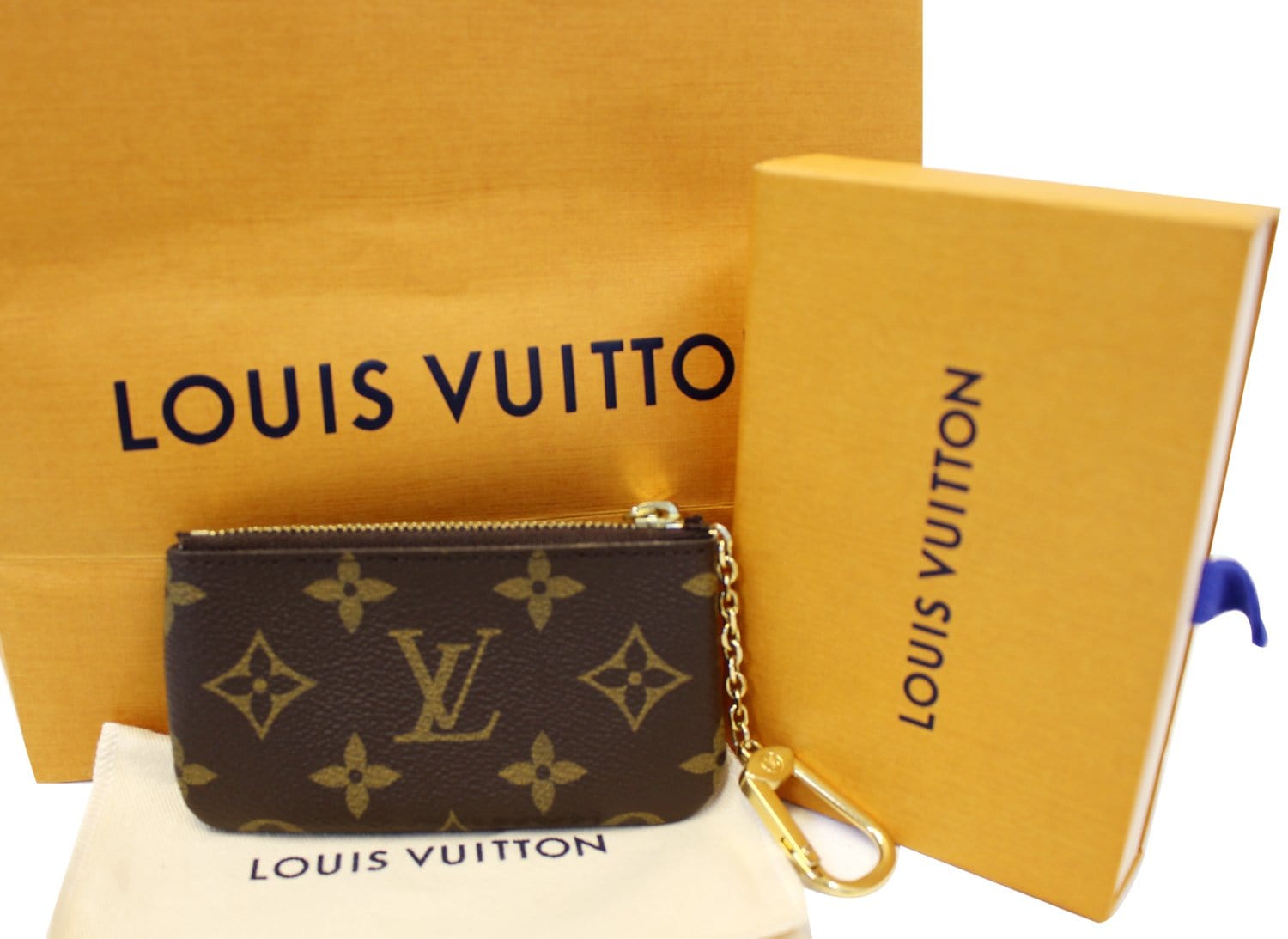 Louis Vuitton Monogram Canvas Porte Cles Badge