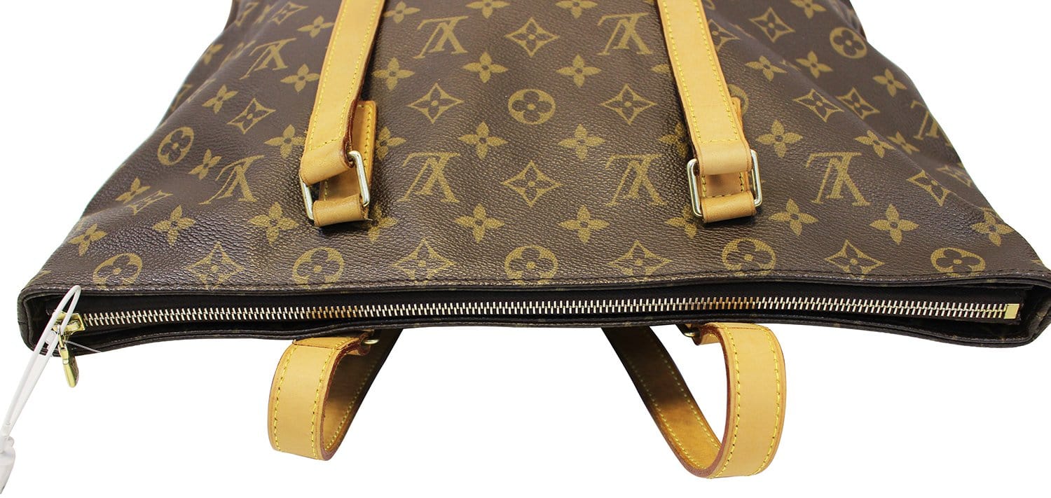 LOUIS VUITTON Monogram Canvas Cabas Mezzo Shoulder Bag