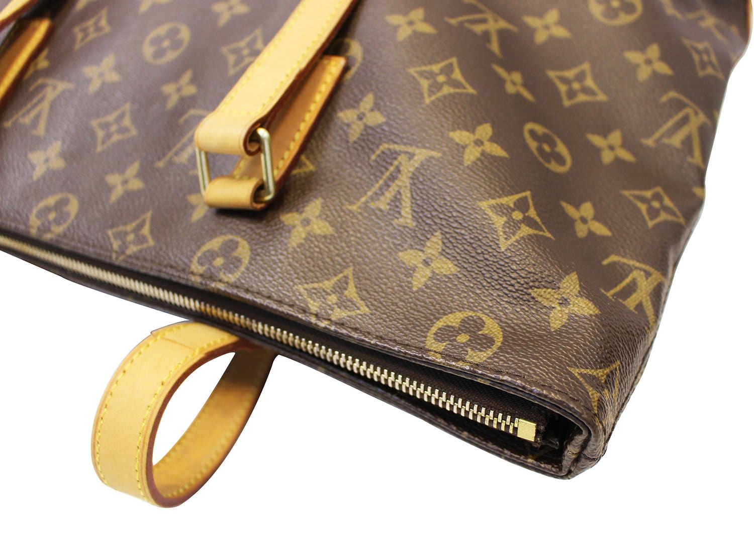 LOUIS VUITTON Monogram Canvas Cabas Mezzo Shoulder Bag