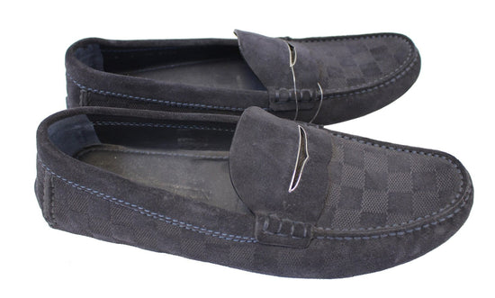 Louis Vuitton Major Loafer Graphite. Size 08.0