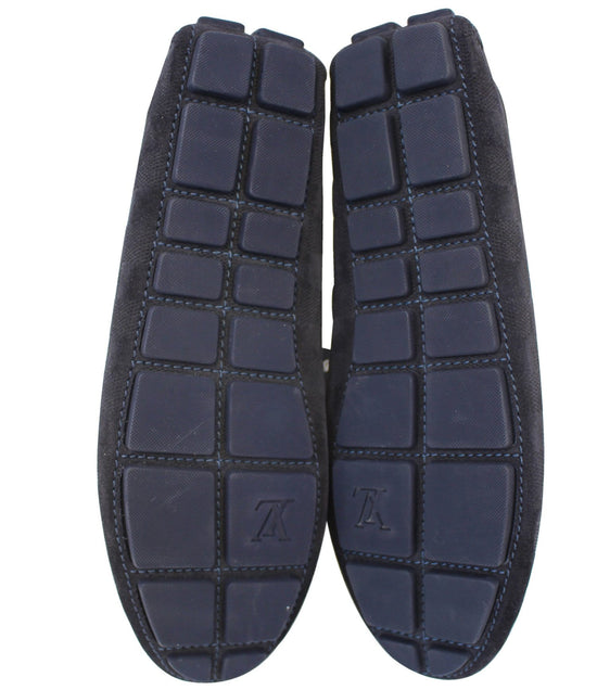 Louis Vuitton Major Loafer Graphite. Size 08.5