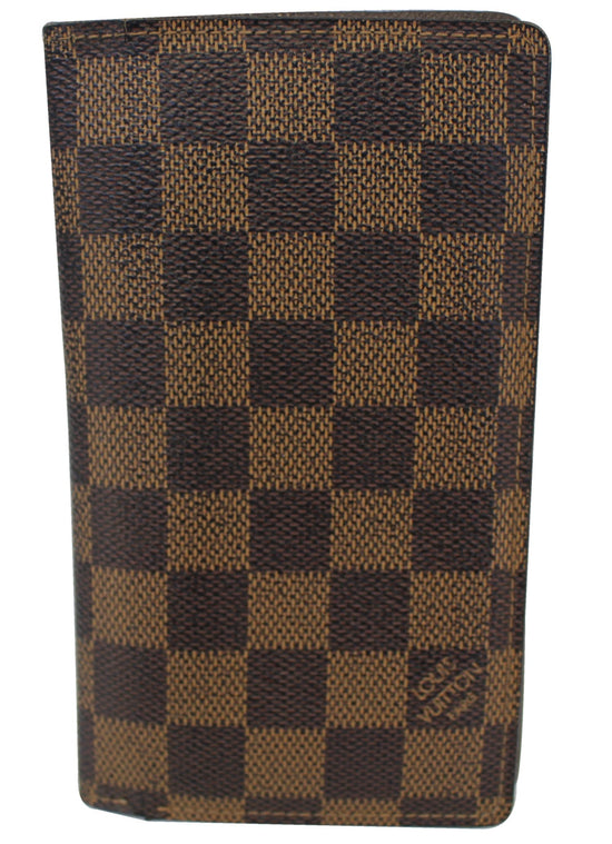 Louis Vuitton Damier Ebene Brazza Long Wallet 