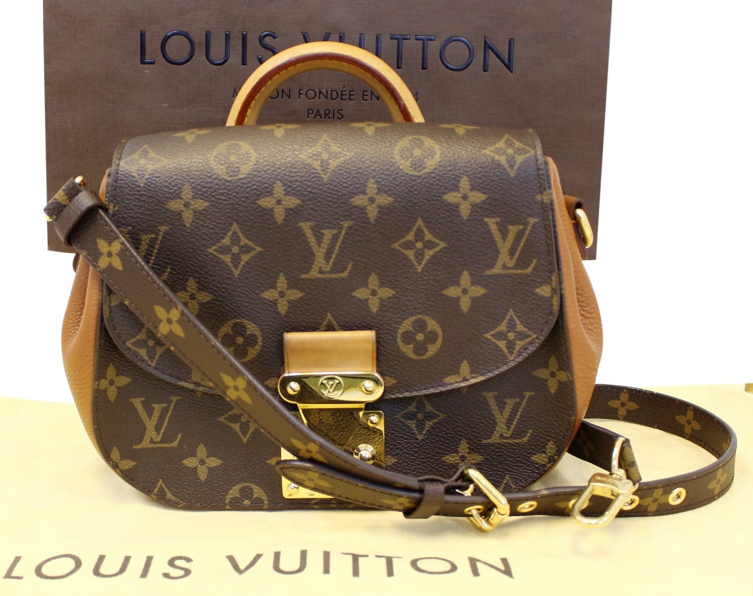 Louis Vuitton Monogram Canvas and Leather Eden PM Bag Louis Vuitton