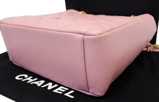 Chanel Petite Shopping Tote PST Chain Tote Bag Purse Pink Caviar 8688039  67826