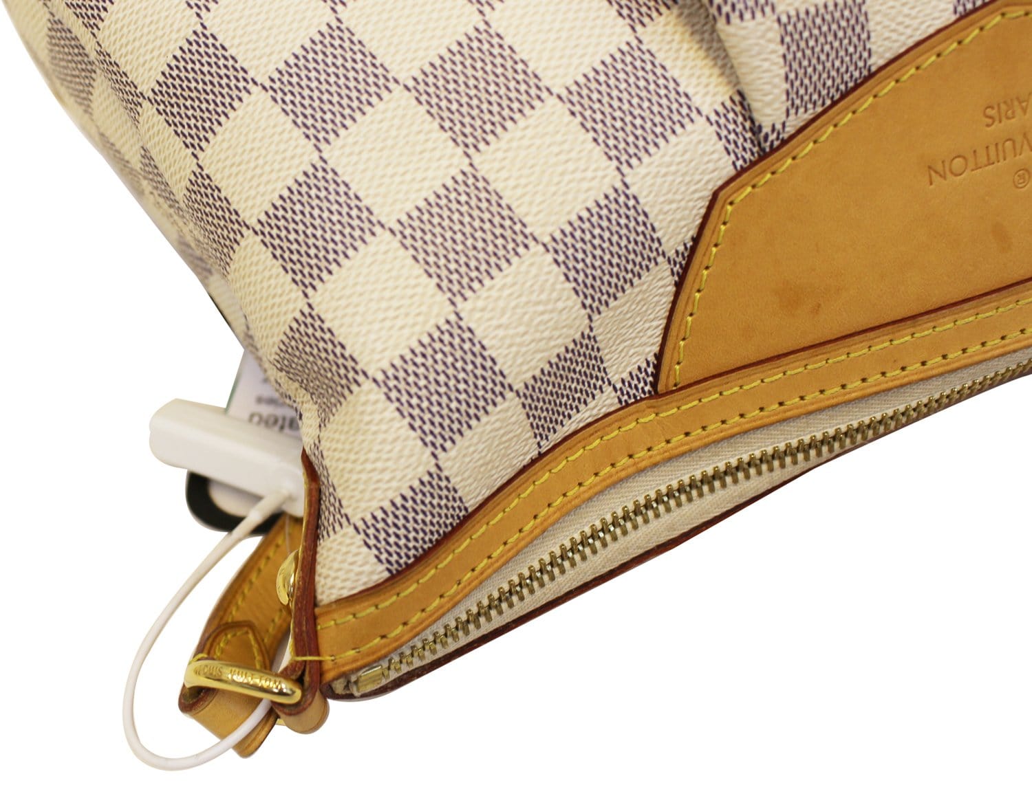 LOUIS VUITTON Damier Azur Siracusa PM Shoulder Crossbody Bag