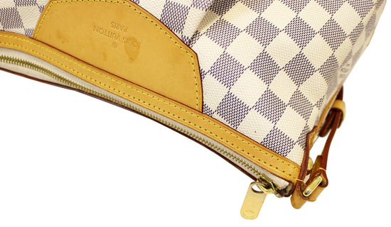 Louis Vuitton Siracusa Damier Azur PM Monogram Crossbody Bag LV-B0504P-0003  – MISLUX