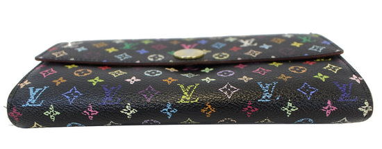 Louis Vuitton Limited Edition Monogram Multicolor Sarah Wallet on SALE