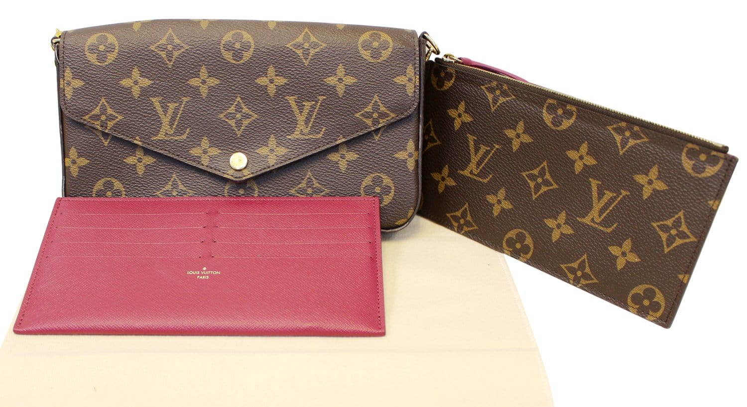 Louis Vuitton Felicie Monogram Pochette Crossbody Bag