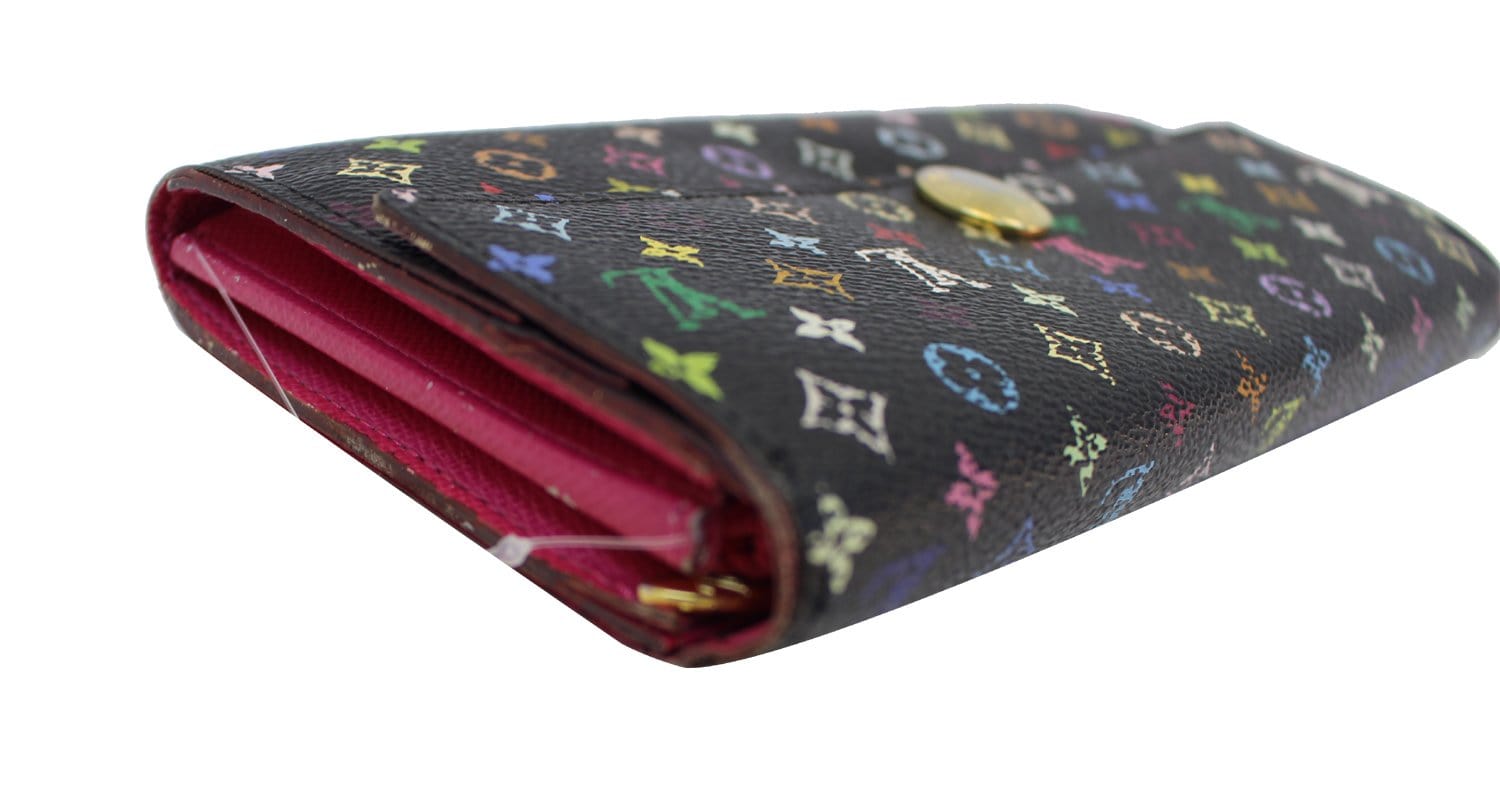 LOUIS VUITTON Monogram Multicolor Portefeuille Sarah Wallet