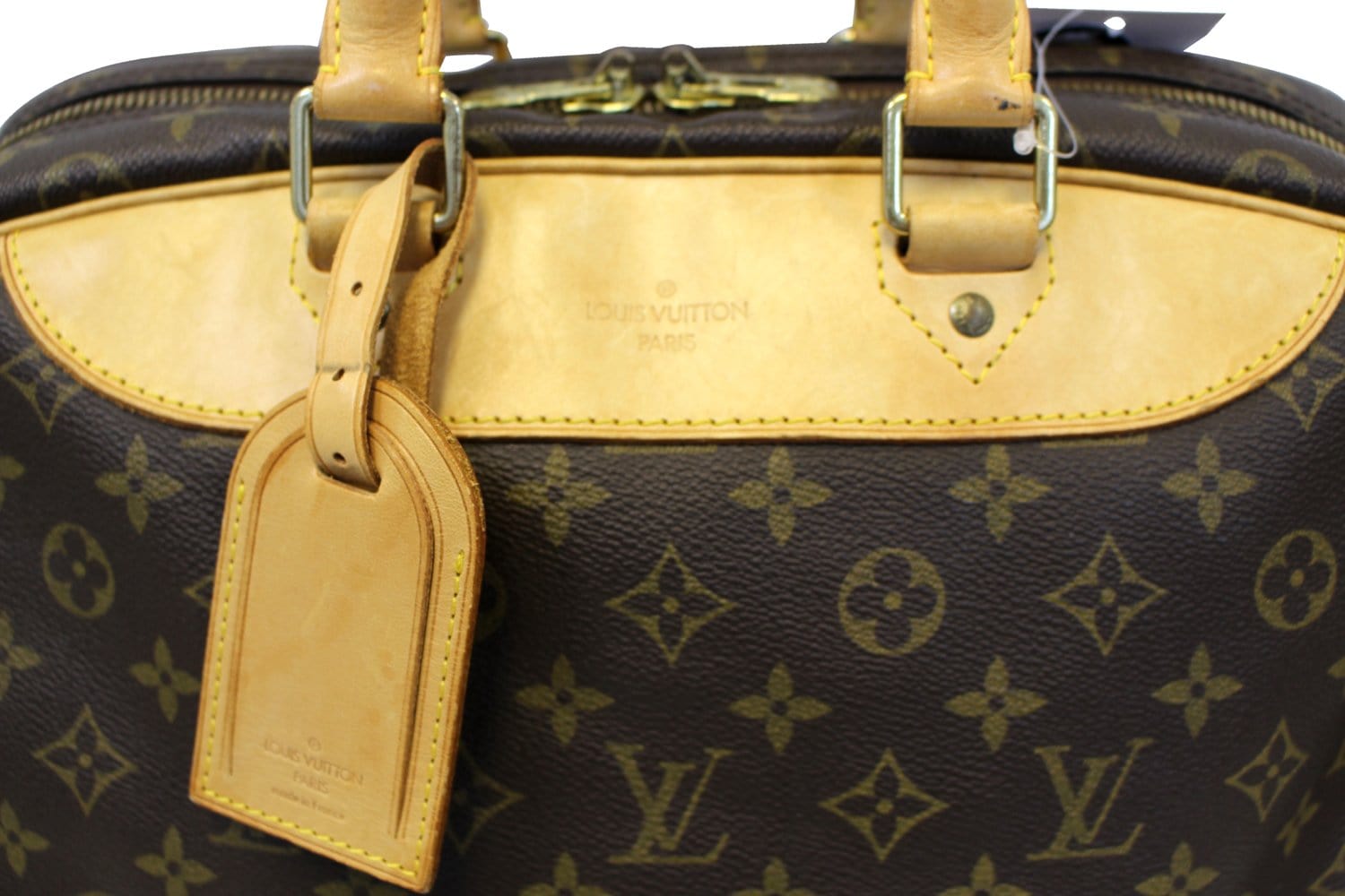 LOUIS VUITTON Monogram Evasion Brown Boston Travel Bag - 30% Off