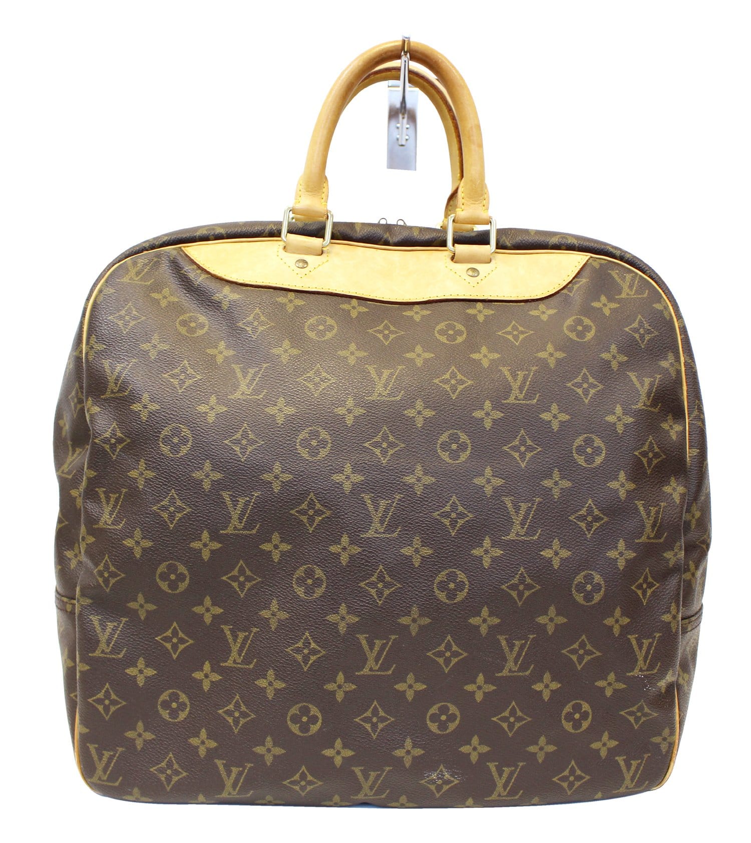 LOUIS VUITTON Monogram Evasion Brown Boston Travel Bag - 30% Off