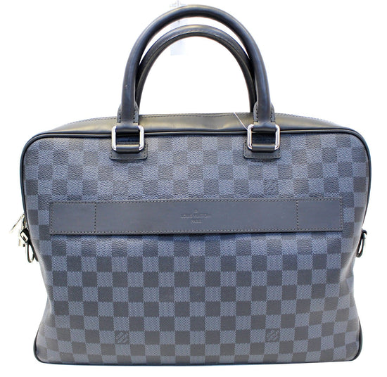 Louis Vuitton Porte-Documents Business Bag Damier Cobalt at 1stDibs