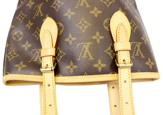 1980's Louis Vuitton Brown Classic Monogram Canvas Vintage Petit