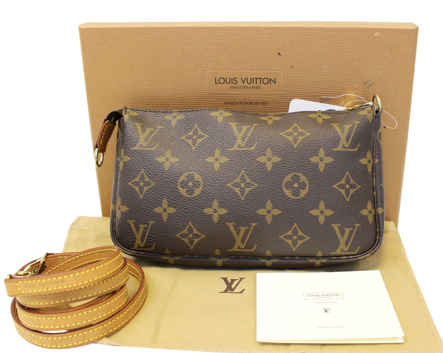 Louis Vuitton Malletiera Paris Maison Fondee En 1854 Wallet