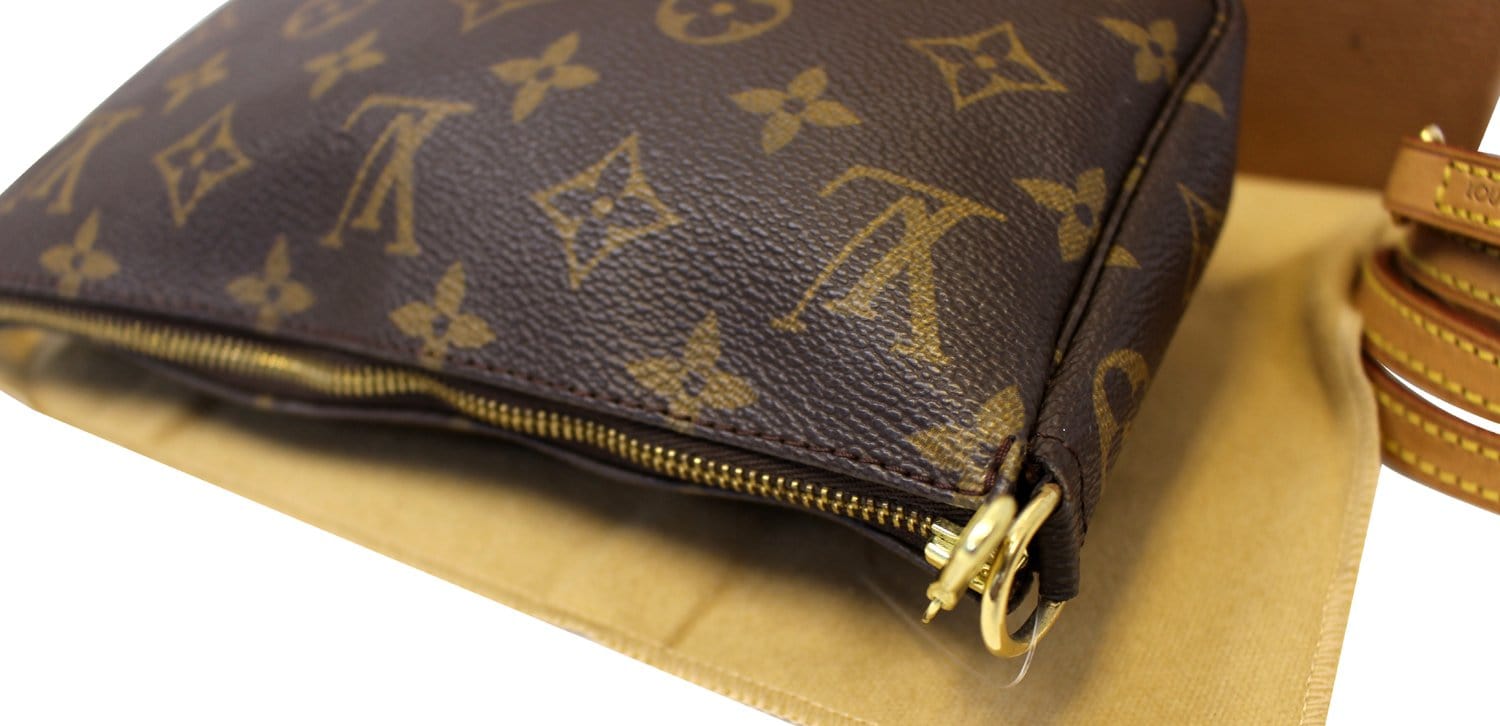 LOUIS VUITTON Monogram Pochette Accessoires Long Strap