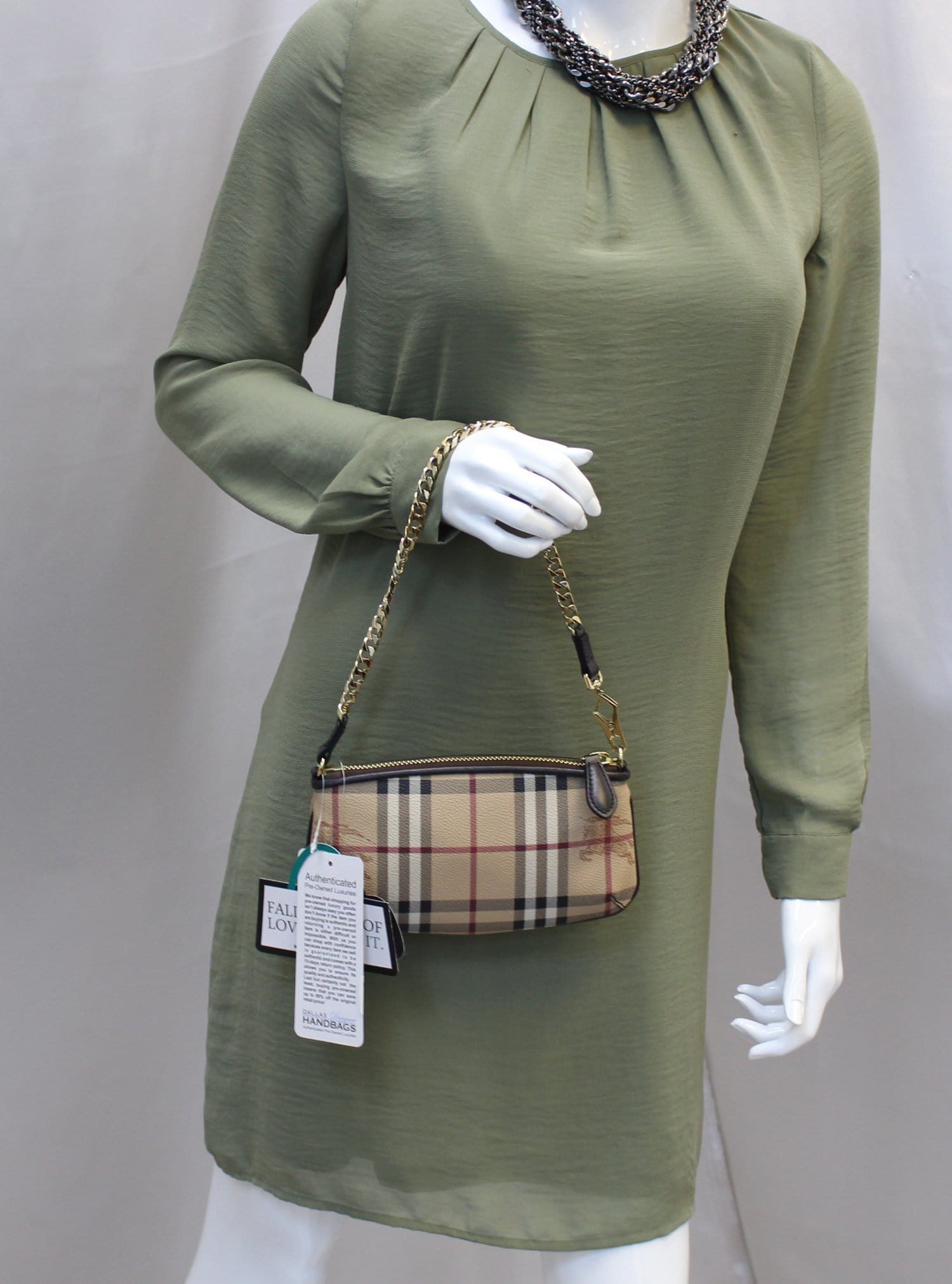 BURBERRY Nova Check Haymarket Clara 