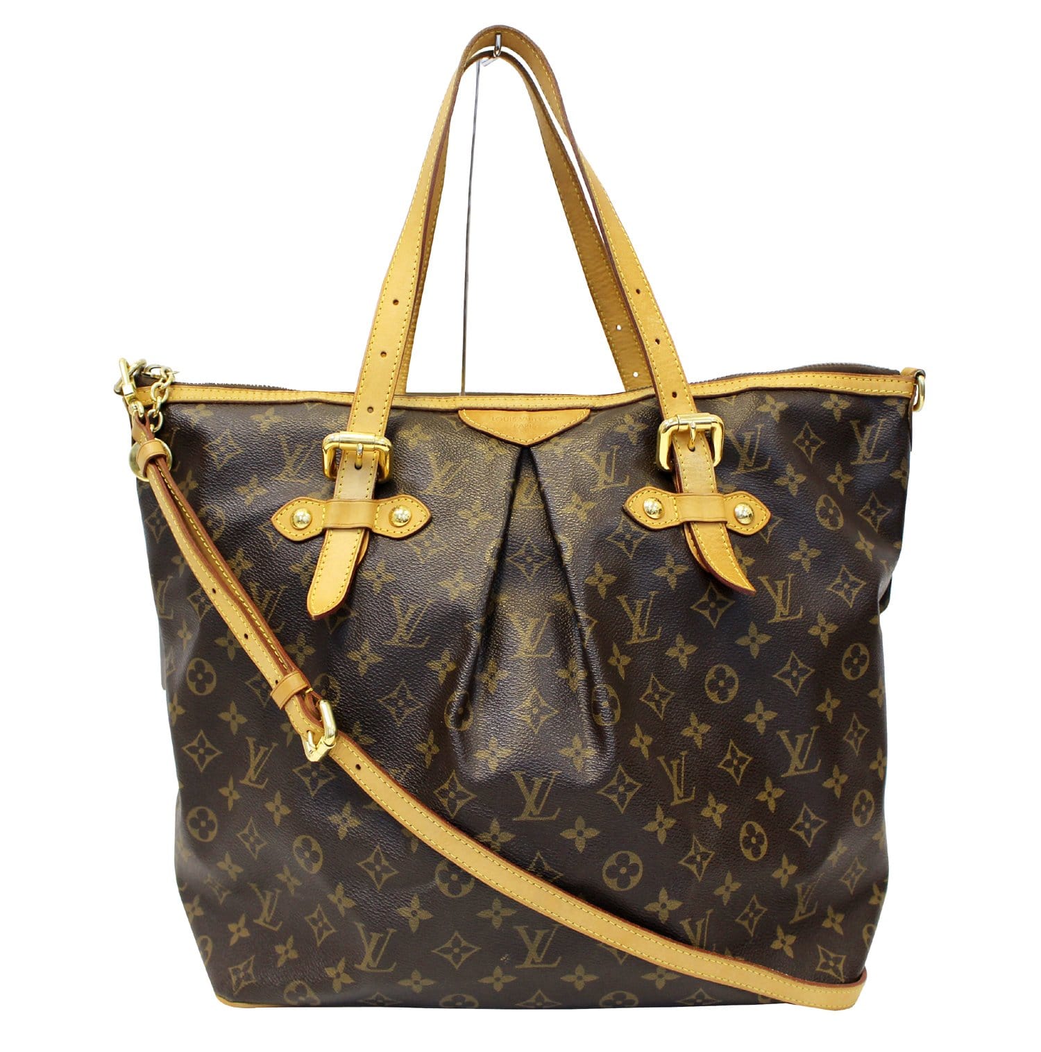 LOUIS VUITTON Monogram Palermo GM Tote Shoulder Bag - Final Call