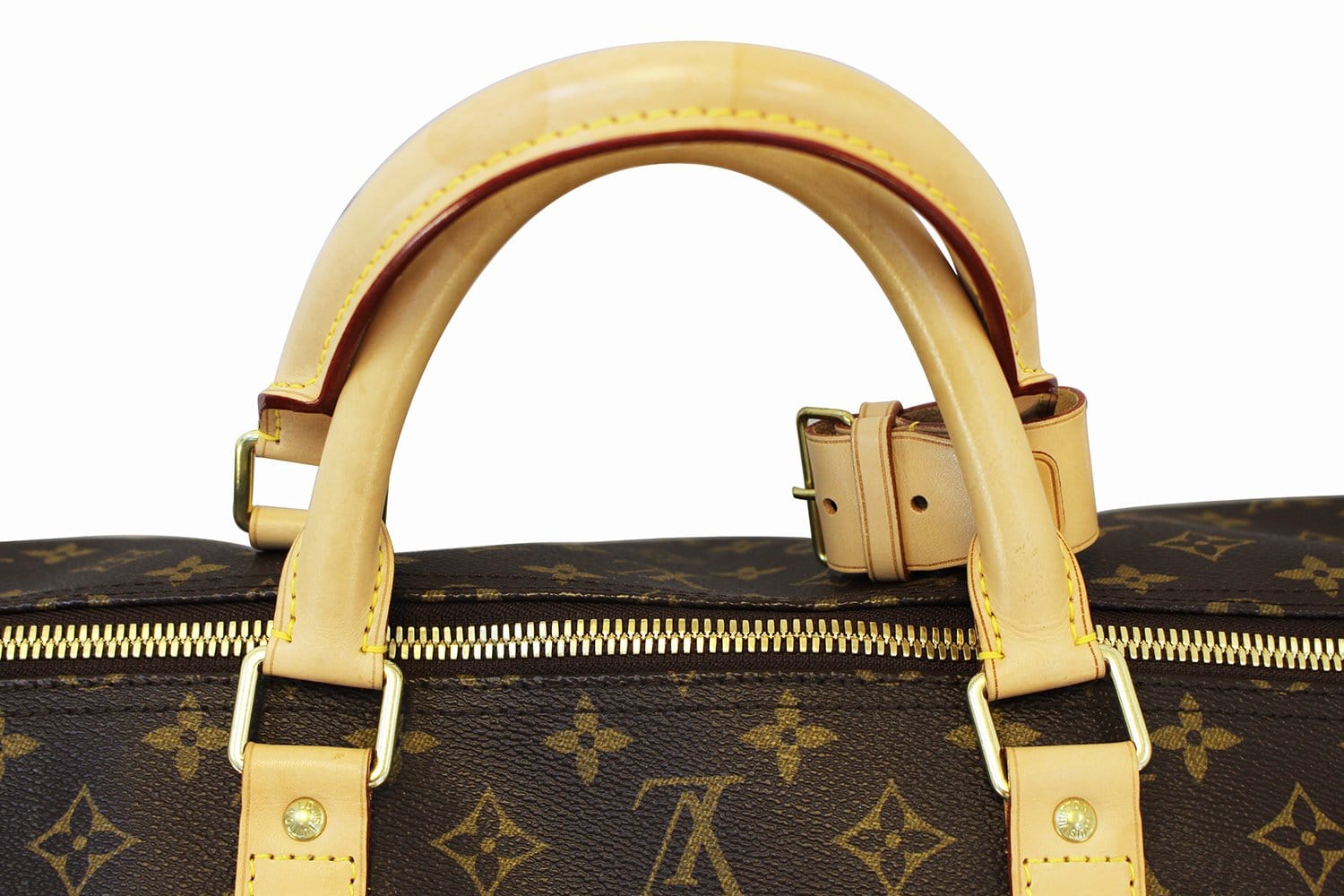 LOUIS VUITTON GOLD EPI LEATHER KEEPALL 60 TRAVEL BAG. - Bukowskis