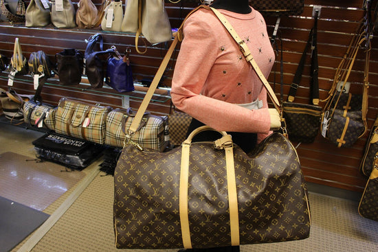 Louis Vuitton Monogram Keepall Bandouliere 60 - Brown Luggage and Travel,  Handbags - LOU765343