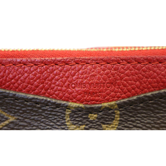 Nano Pallas monogram canvas Red - Louis Vuitton