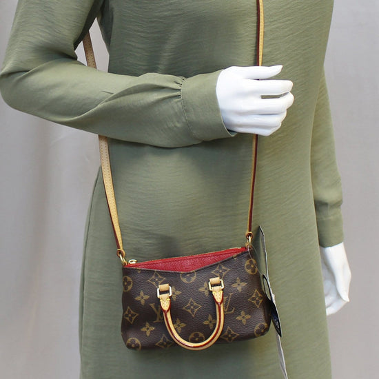 Louis Vuitton Monogram Canvas Nano Pallas Bag Louis Vuitton