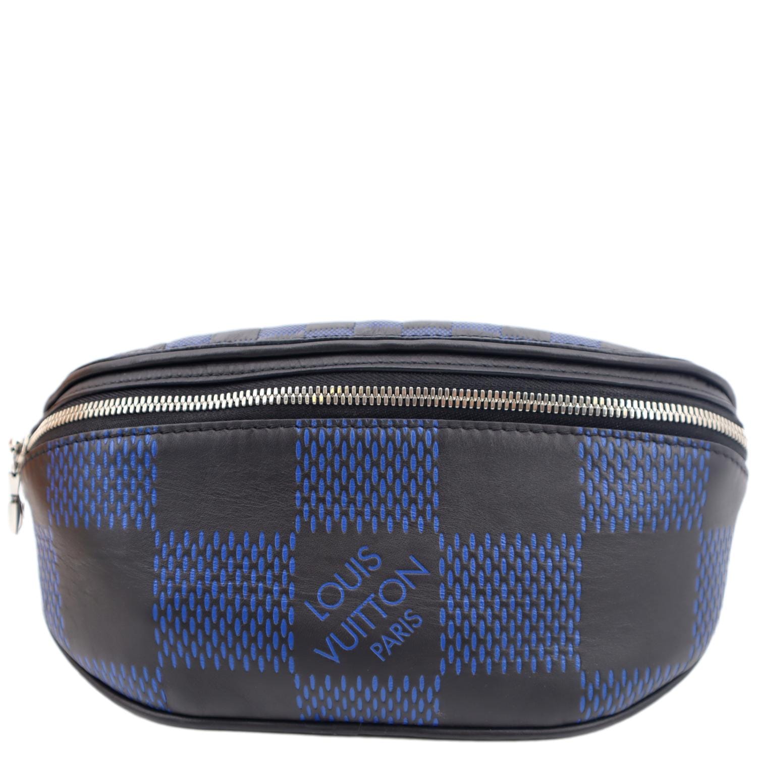 LOUIS VUITTON Campus Damier Infini Leather Bumbag Navy Blue