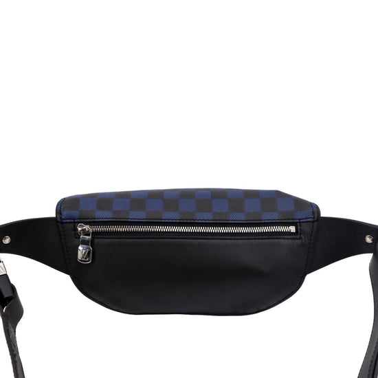 Louis Vuitton Campus Bumbag Damier Infini Leather Bag Black